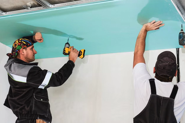 Gypsum Partition Walls and False Ceilings Installation in Oman